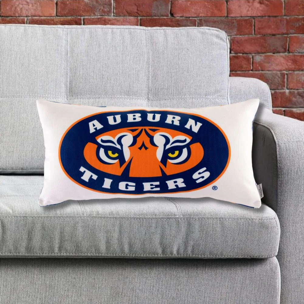 Auburn University Tiger Eyes Lumbar Bed Pillow Cover - Image 3