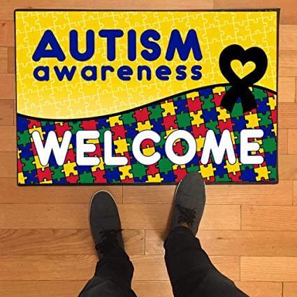 Autism Awareness Doormat