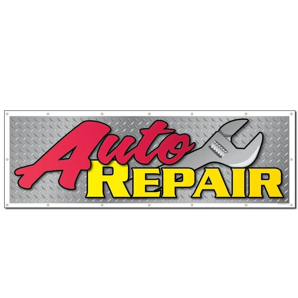 Auto Repair Vinyl Banner - Image 2