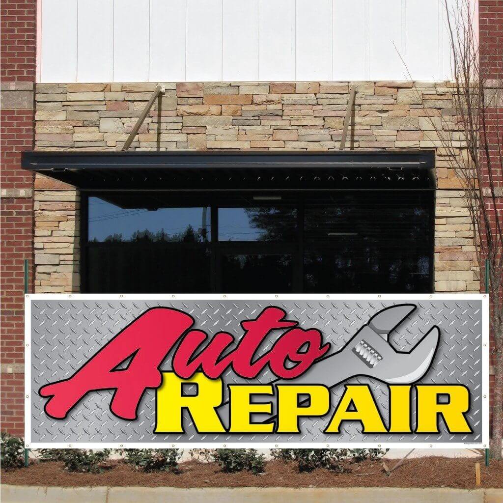 Auto Repair Vinyl Banner - Image 3