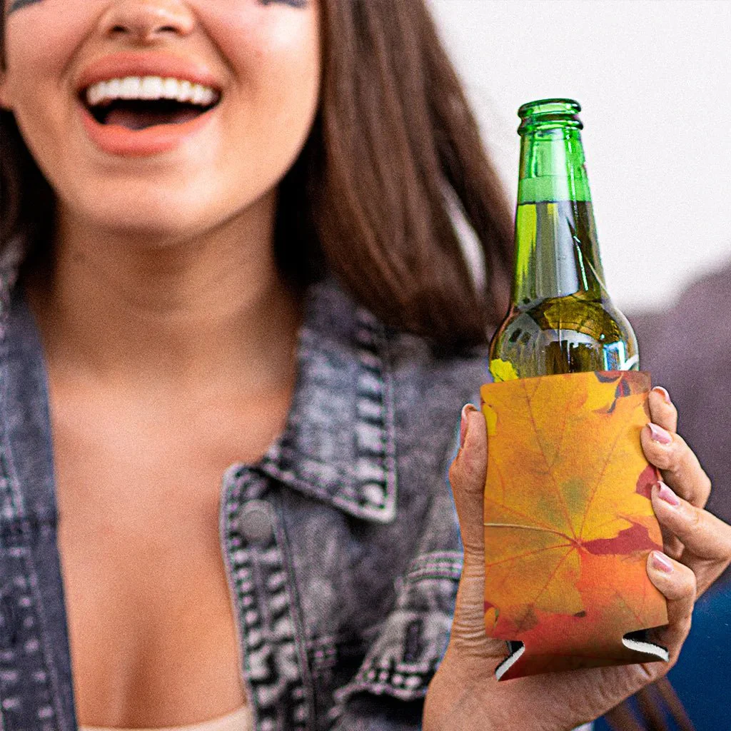 Autumn Leaves Can Coolers