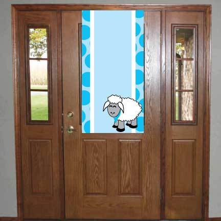 Hello Little One Baby Shower Door Banner - Image 2
