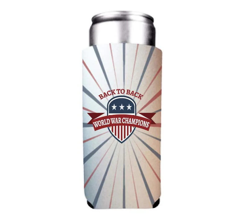 Back to Back World War Champs Mug & Can Cooler Gift Set - Image 3