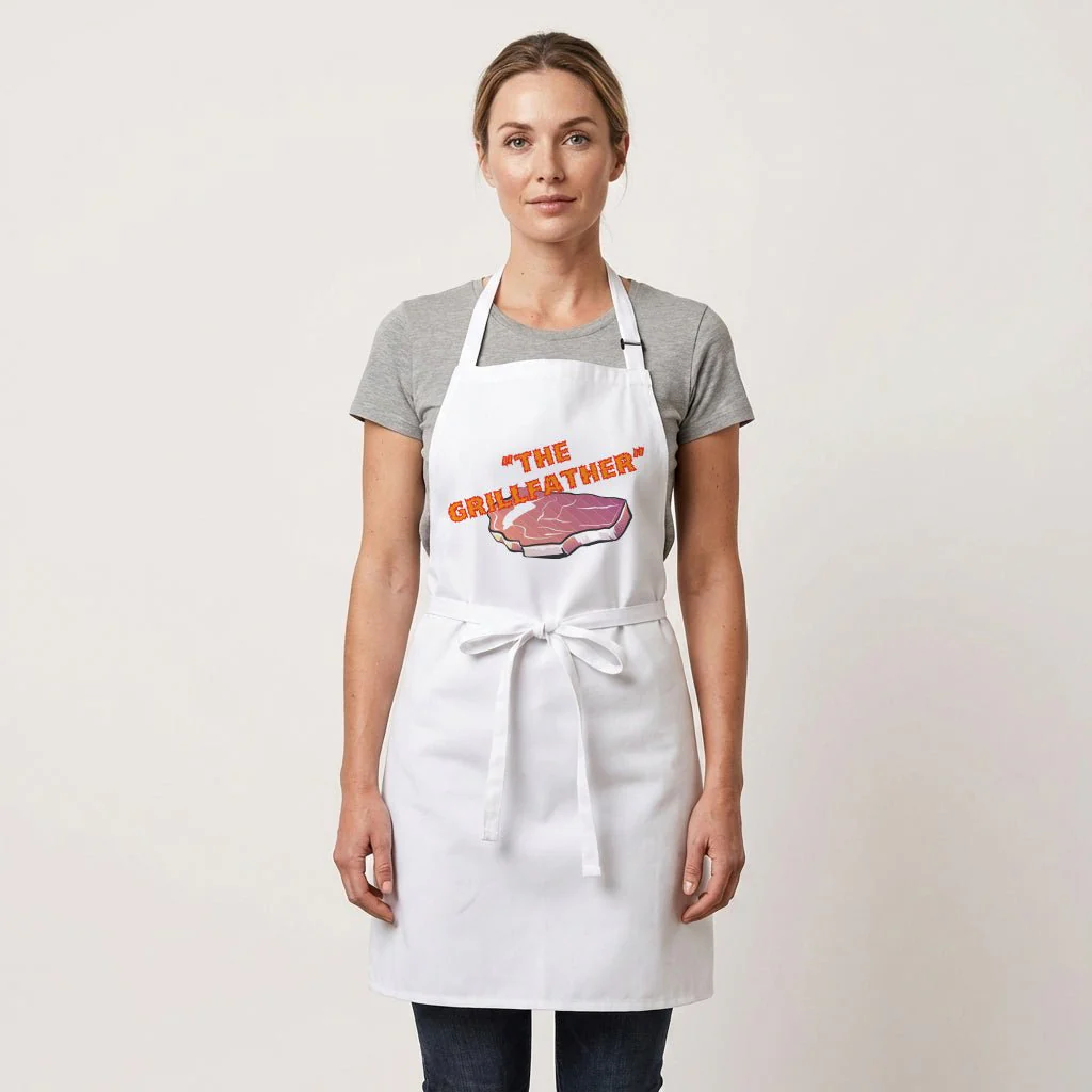 Bbq - The Grill Father Apron - Image 3