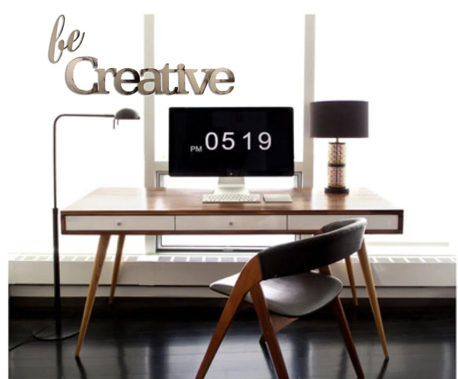 be Creative' Word Wall Decor
