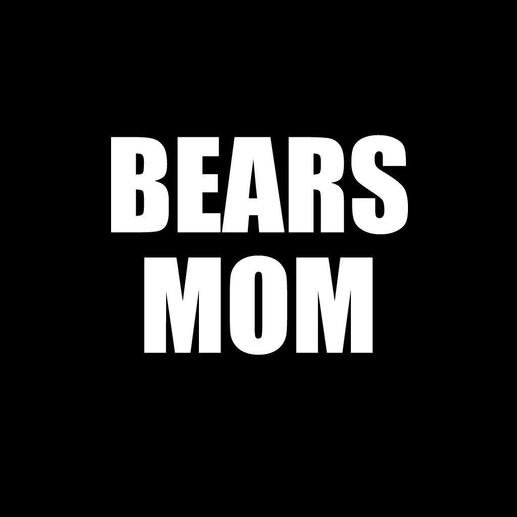 Bears Parents Black Folding Camping Chair Set of 2 - Image 3