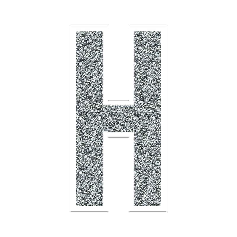 Bebas 18" Faux Glitter Common Yard Letters Set - Image 3