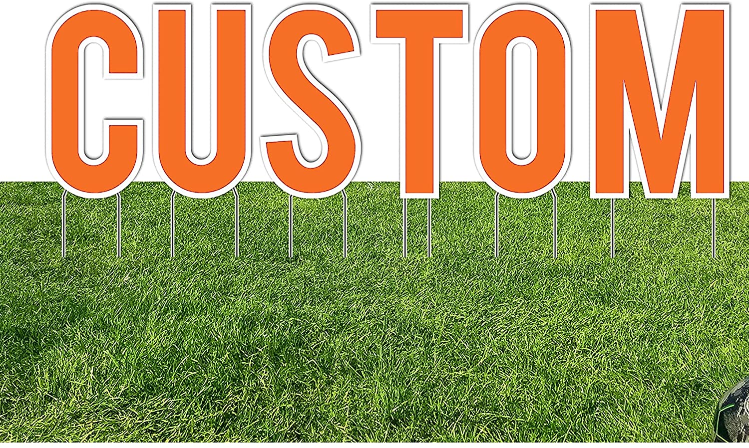 Custom Yard Letters | Bebas | Solid Fill - Image 10