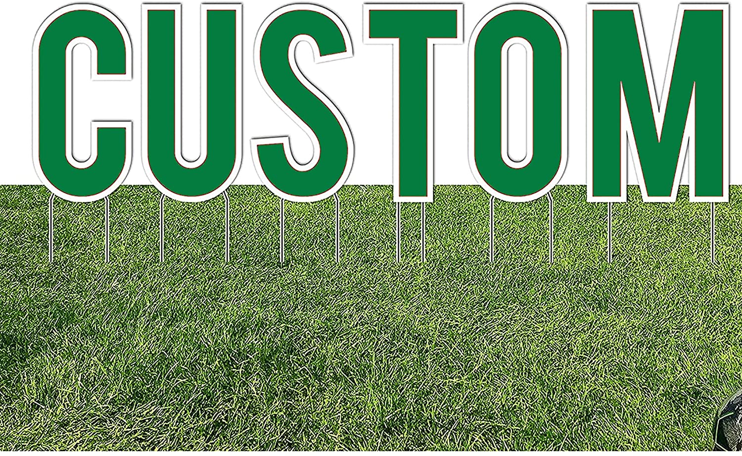 Custom Yard Letters | Bebas | Solid Fill - Image 8