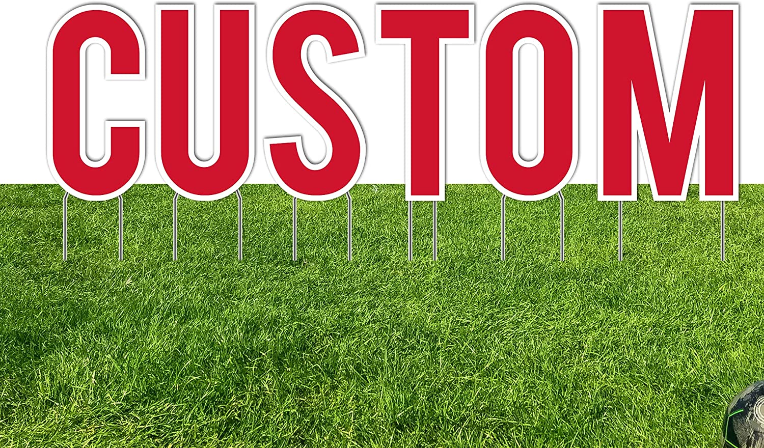 Custom Yard Letters | Bebas | Solid Fill - Image 9