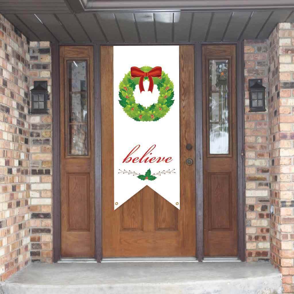 Believe Holiday Door Banner - Image 2