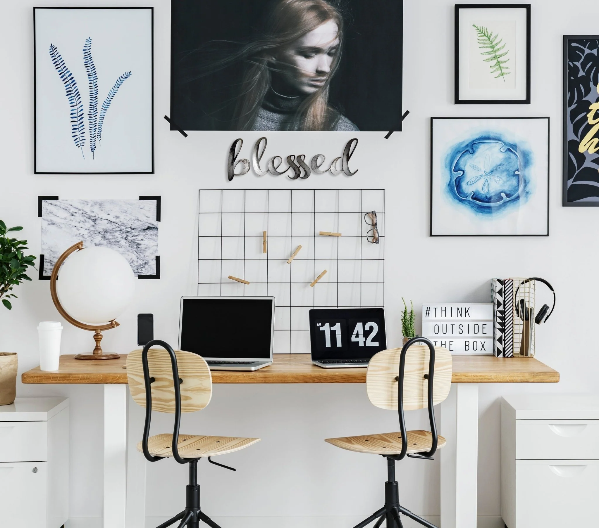 blessed Hand Painted Wall Sign