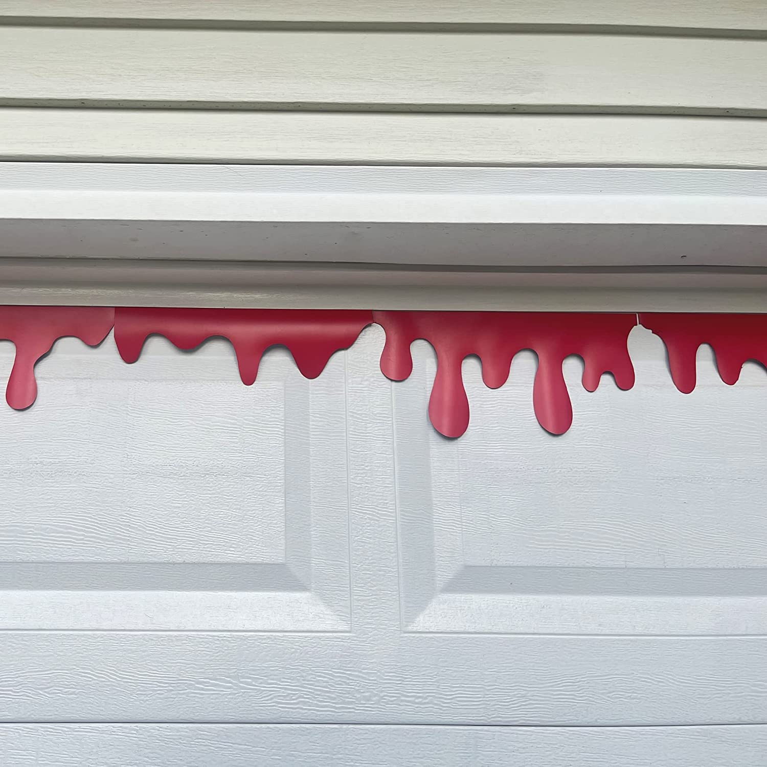 Blood Magnets: Dripping Blood Halloween Garage Door Magnets - Image 2