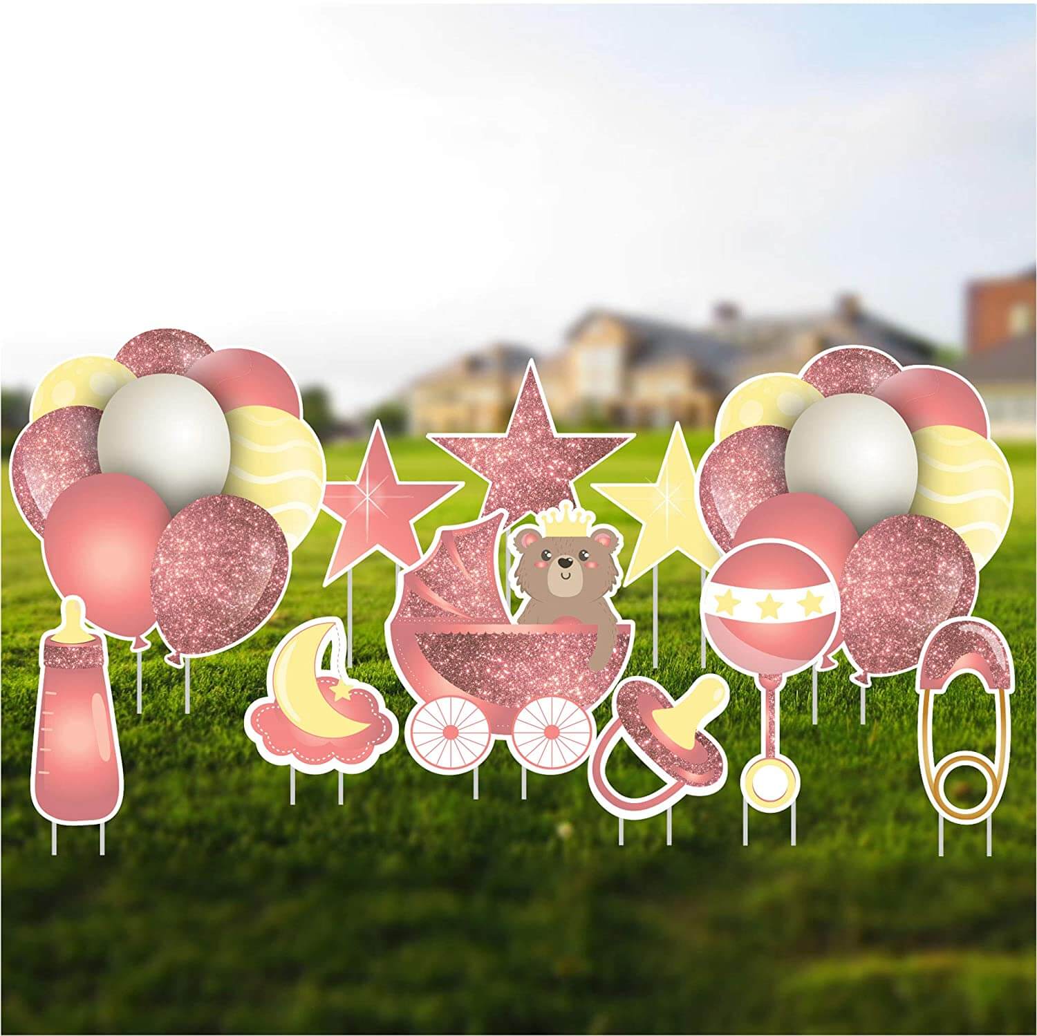 Sparkle Baby Yard Card Flair & Accessories 11 Pc Set - Image 8
