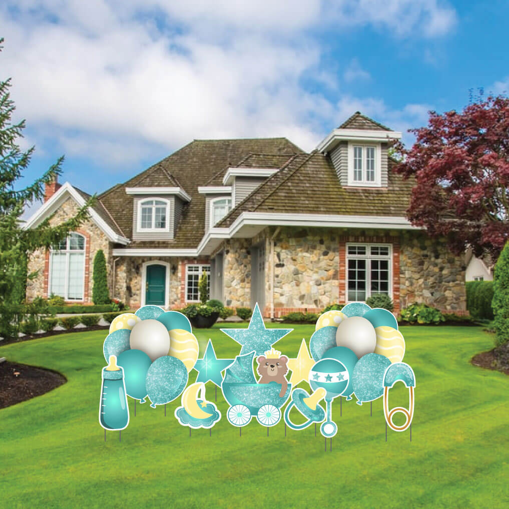 Sparkle Baby Yard Card Flair & Accessories 11 Pc Set - Image 9