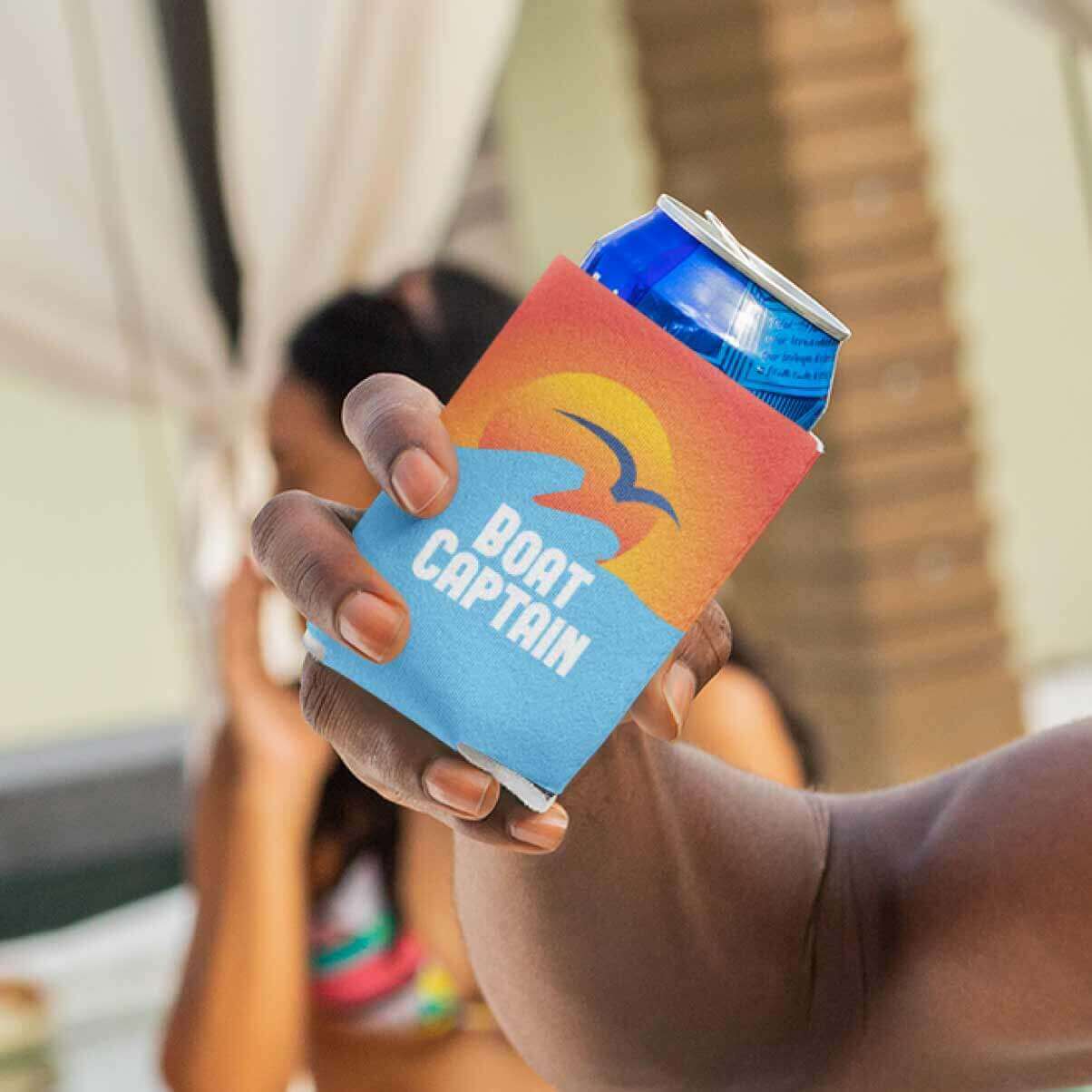 Boat Captain & Crew Can Cooler Set - Image 3