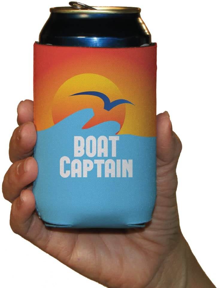 Boat Captain & Crew Can Cooler Set - Image 6