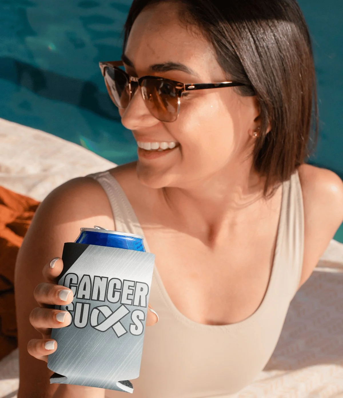 Brain Cancer Sucks Can Coolers