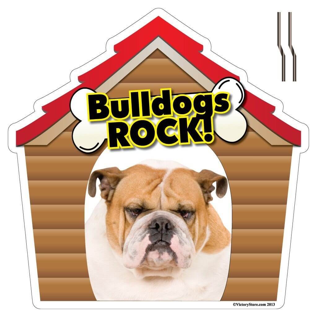 Bulldogs Rock! Dog Yard Sign - Image 2