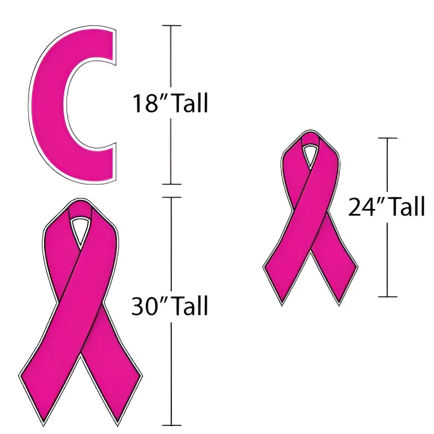 Cancer Sucks Yard Card Letters - 15 piece Set - Image 2