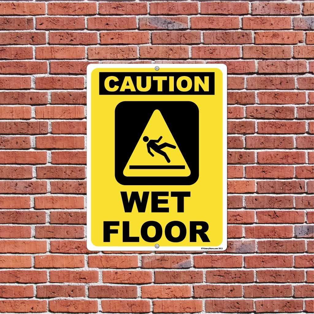 Caution Wet Floor Sign or Sticker - Image 11