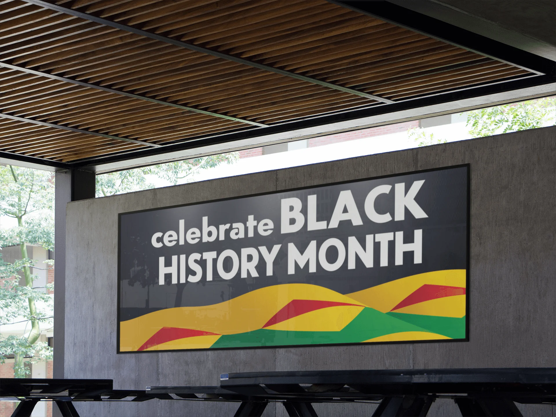 Celebrate Black History Month Banner & Yard Signs Set - Image 4