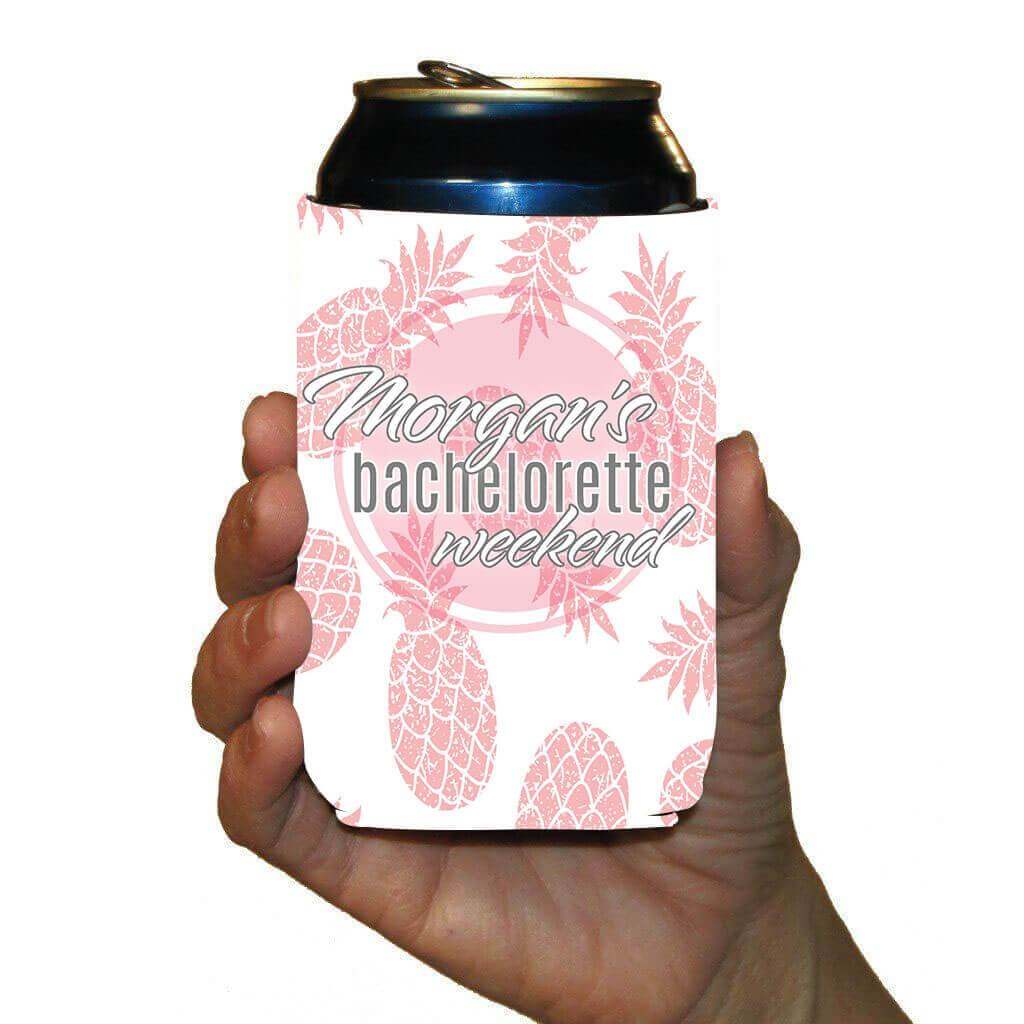 Charleston Themed Bachelorette Party Custom Can Cooler Set - Image 3