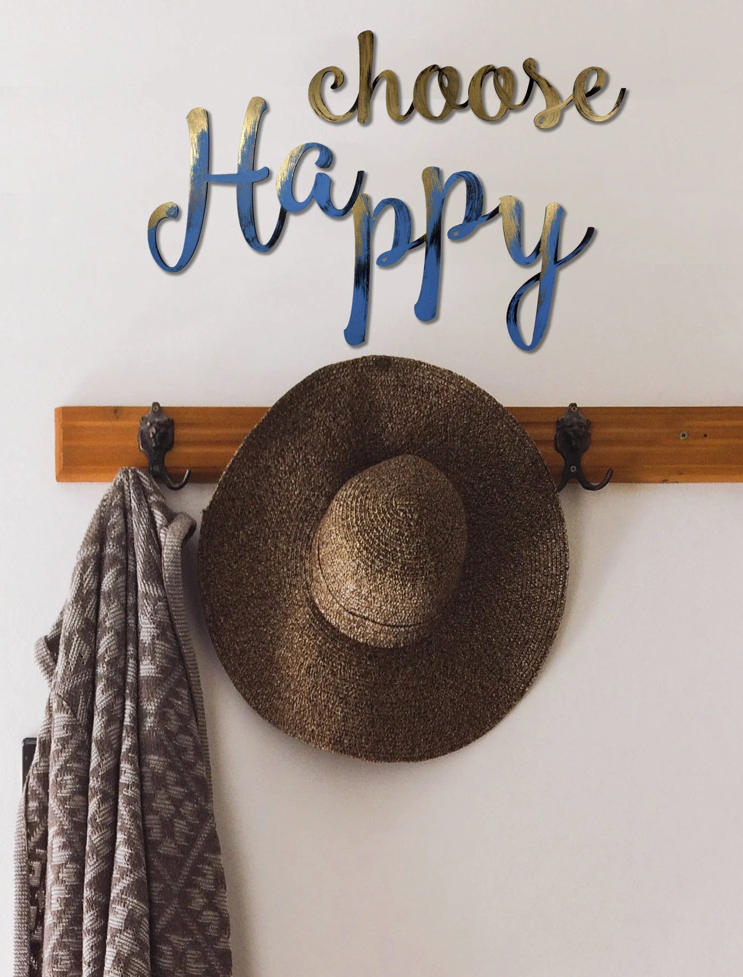 Choose Happy Wall Quote