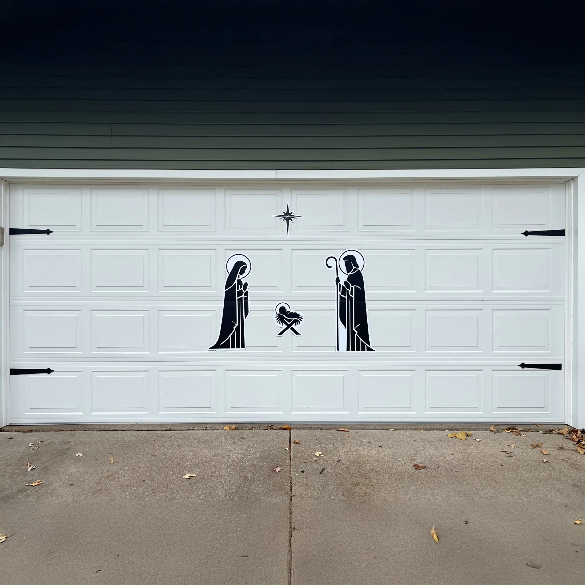 Christmas Nativity Garage Magnet Set, Jesus Mary Joseph - Image 2