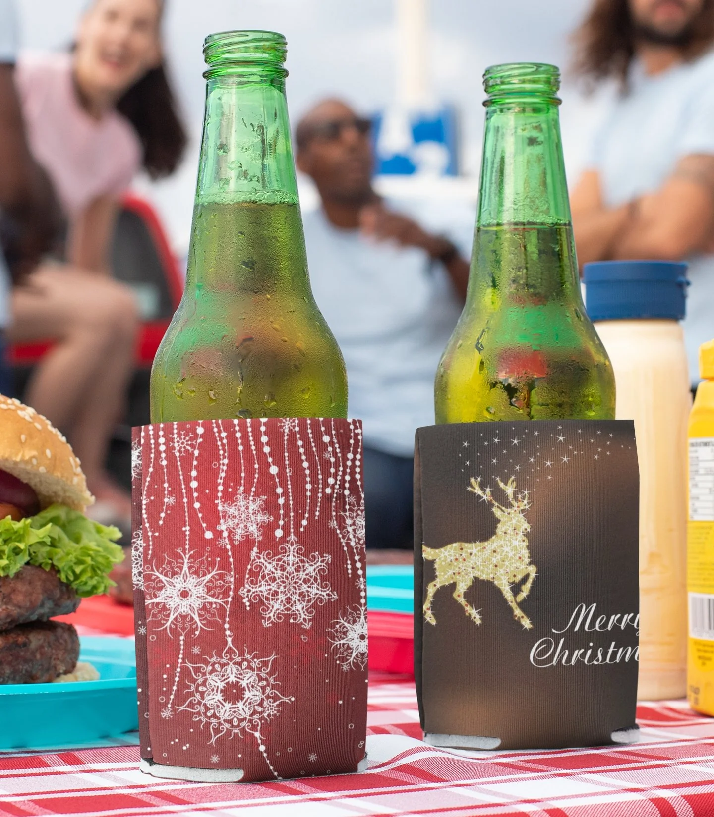 Christmas Can Cooler Set - Image 2