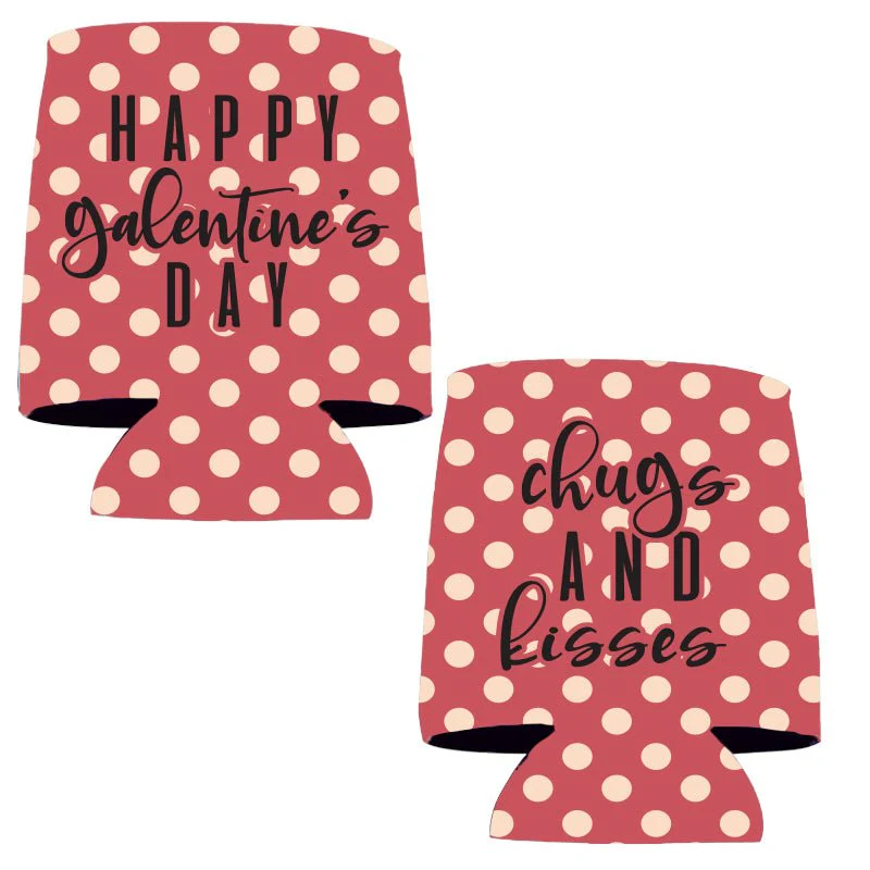 Chugs and Kisses Galentine's Day Can Coolers Set - Image 2