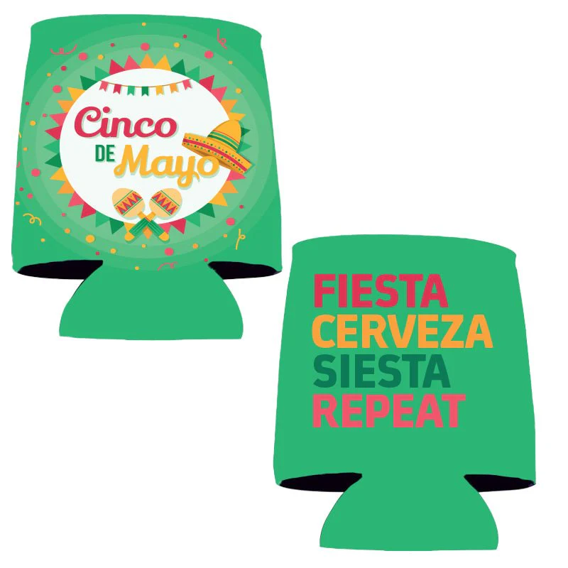 Cinco de Mayo Can Coolers Pack - Image 2