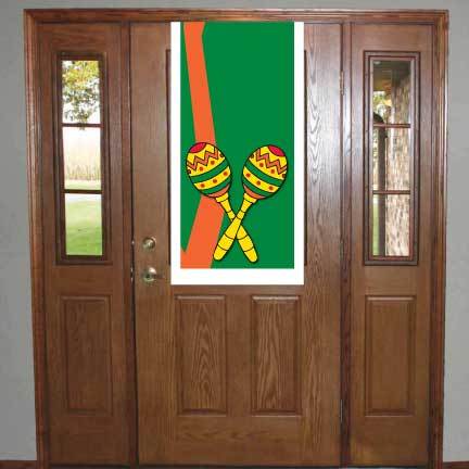 Cinco De Mayo Green Door Banner - Image 2