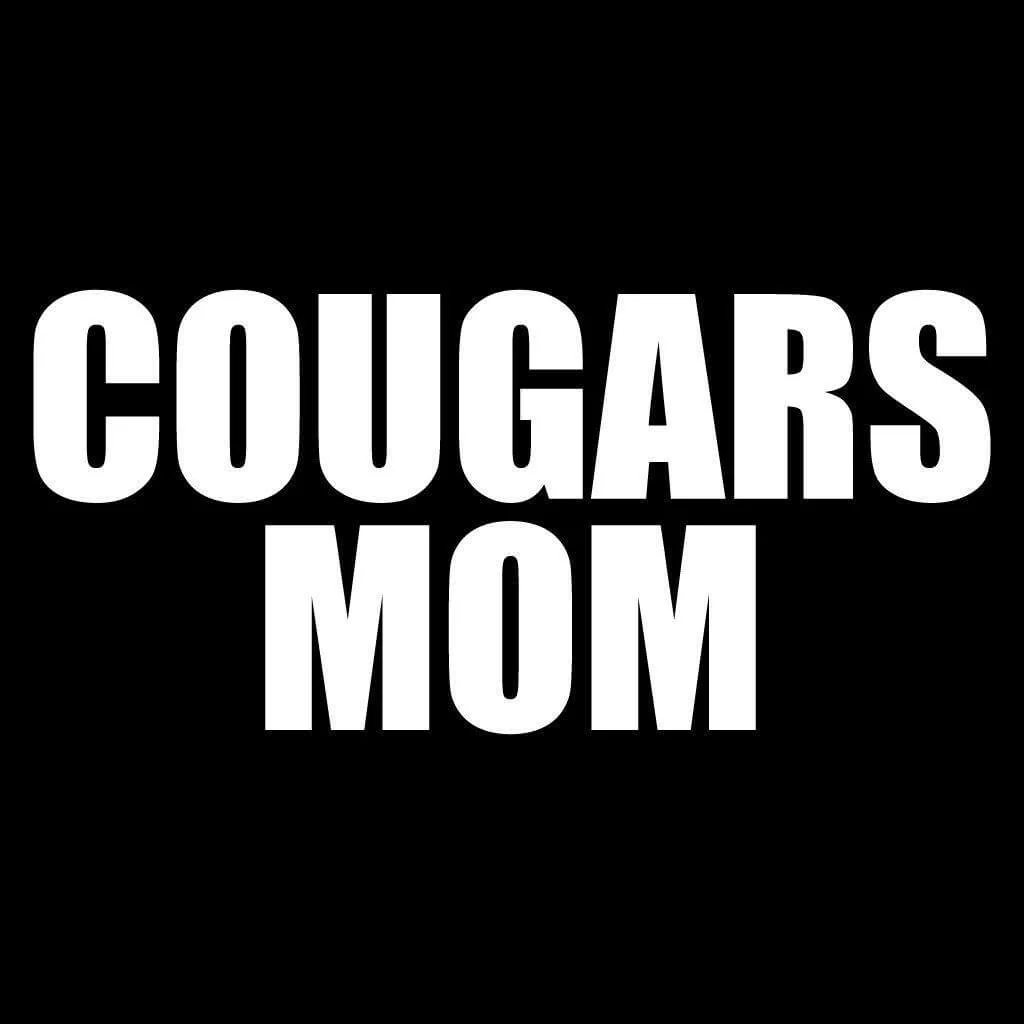 Cougars Mom Black Folding Camping Chair - Image 2