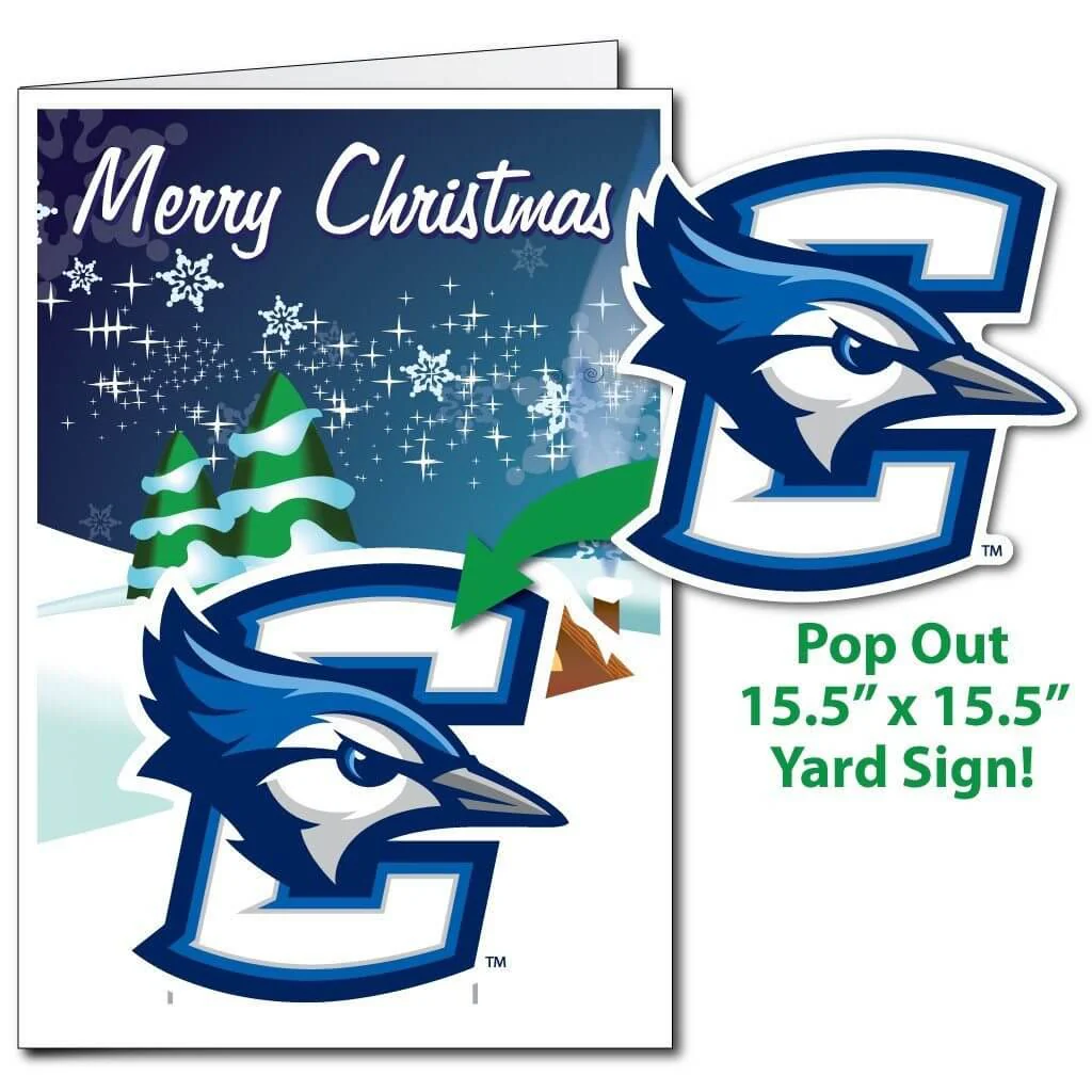2'x3' Giant Creighton Christmas Greeting Card & Yard Sign - Image 4