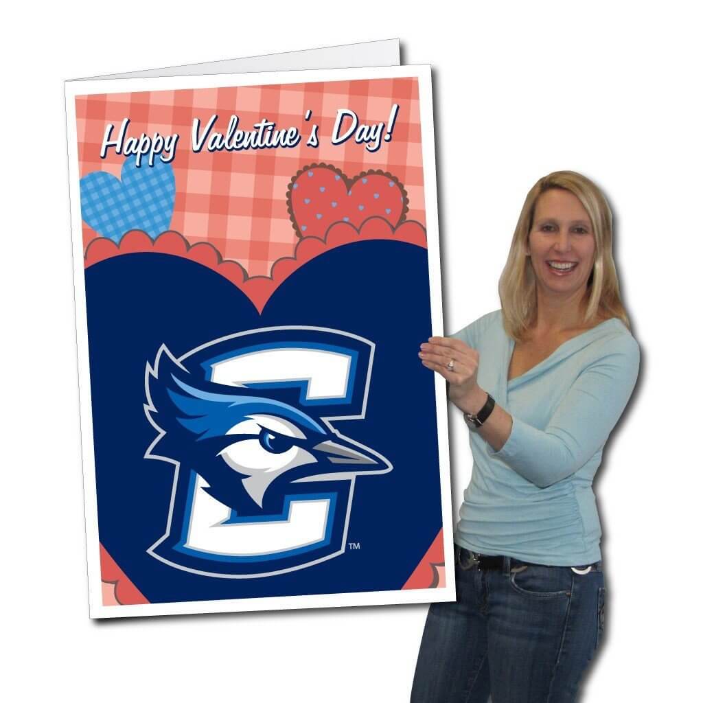 2'x3' Giant Creighton Valentines Greeting Card & Yard Sign