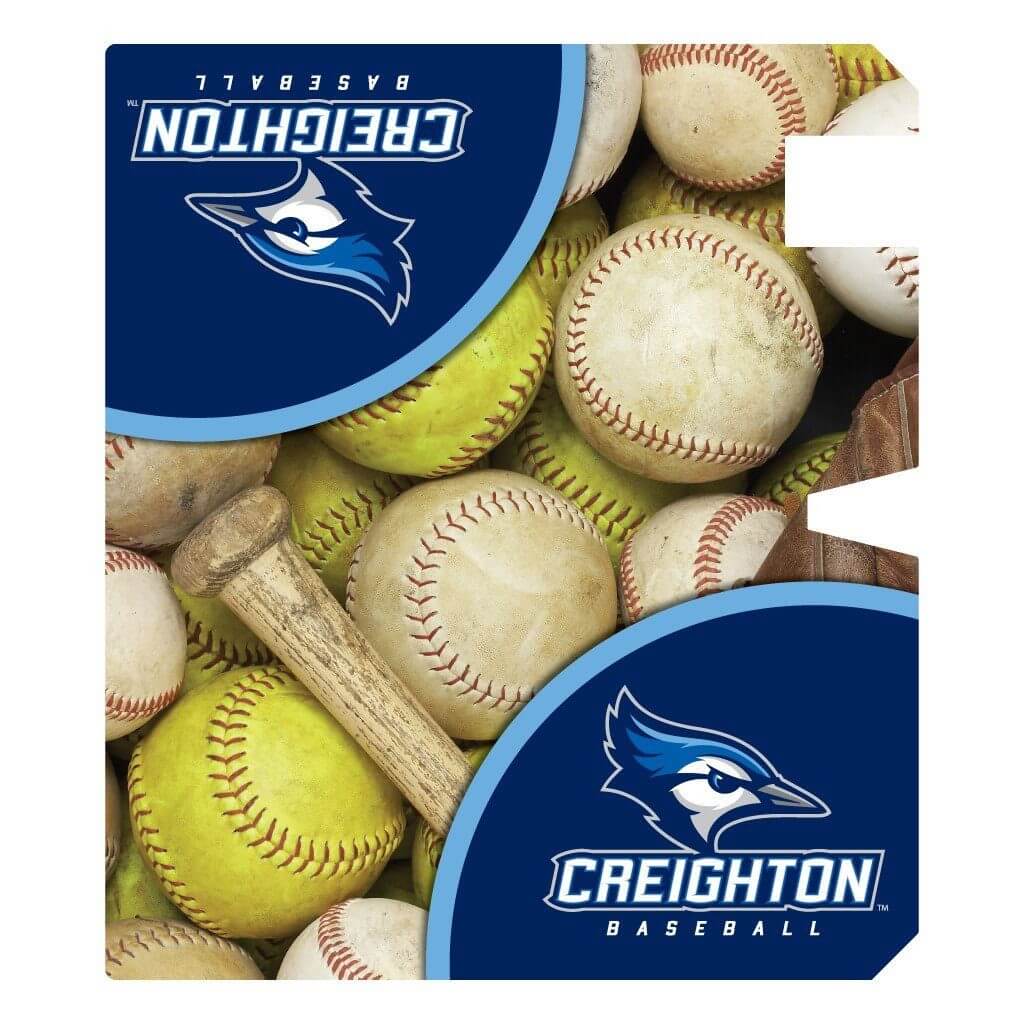 Creighton University Baseball Magnetic Mailbox Cover - Image 2