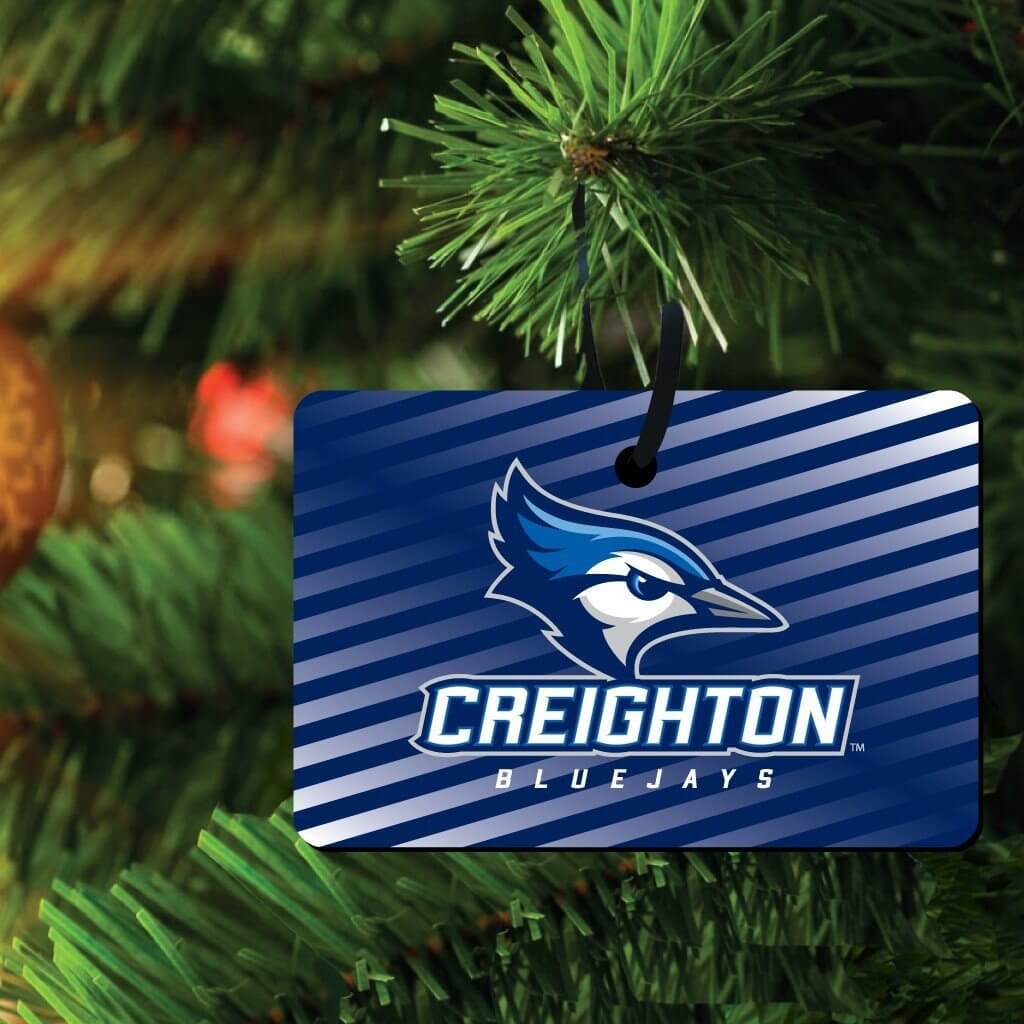 Creighton University Rectangle Ornament Set of 3