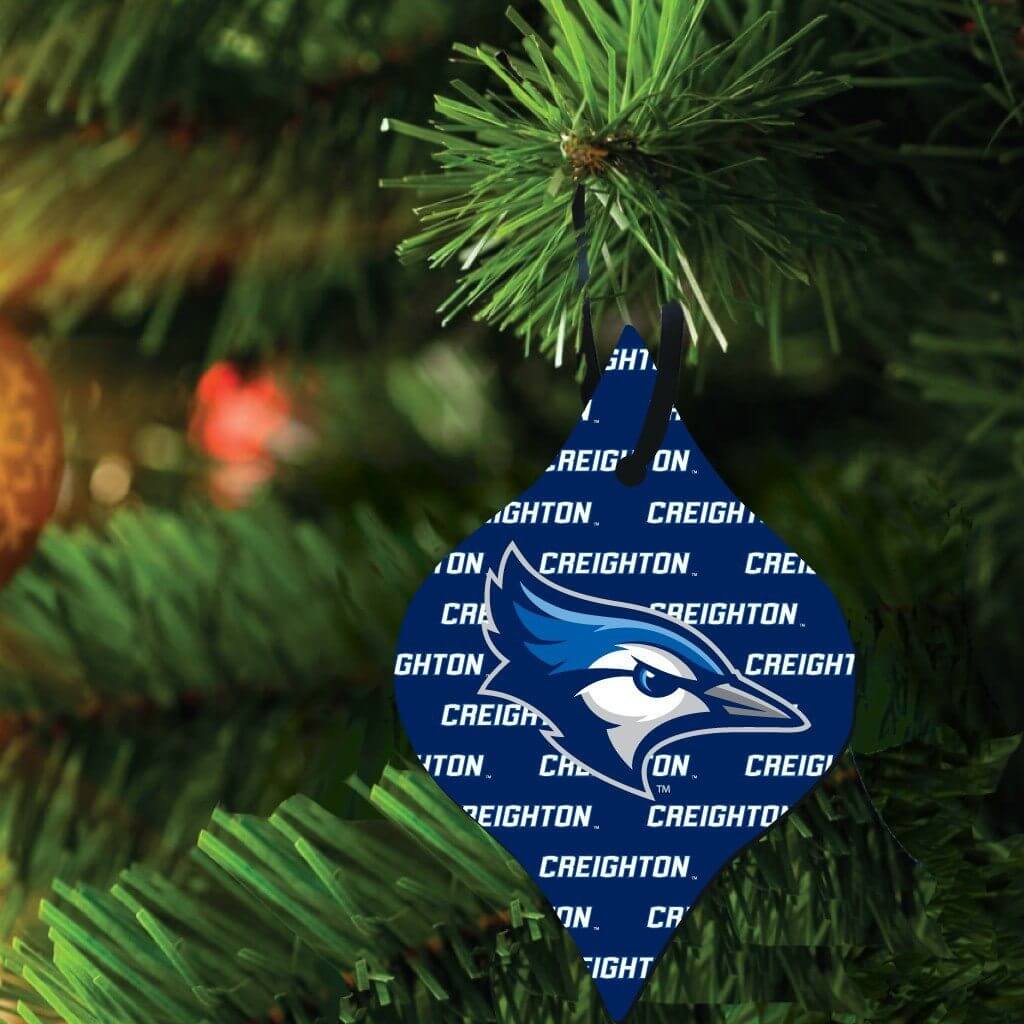 Creighton University Tapered  Ornament Set of 3