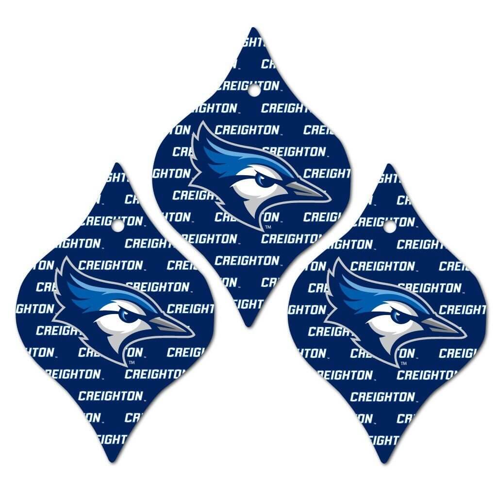 Creighton University Tapered  Ornament Set of 3 - Image 2