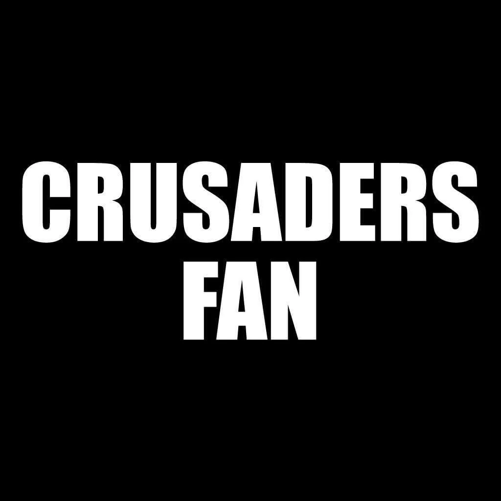 Crusaders Fan Black Folding Camping Chair - Image 2