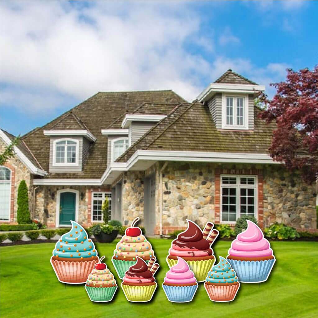 Cupcake Yard Greeting Accessories