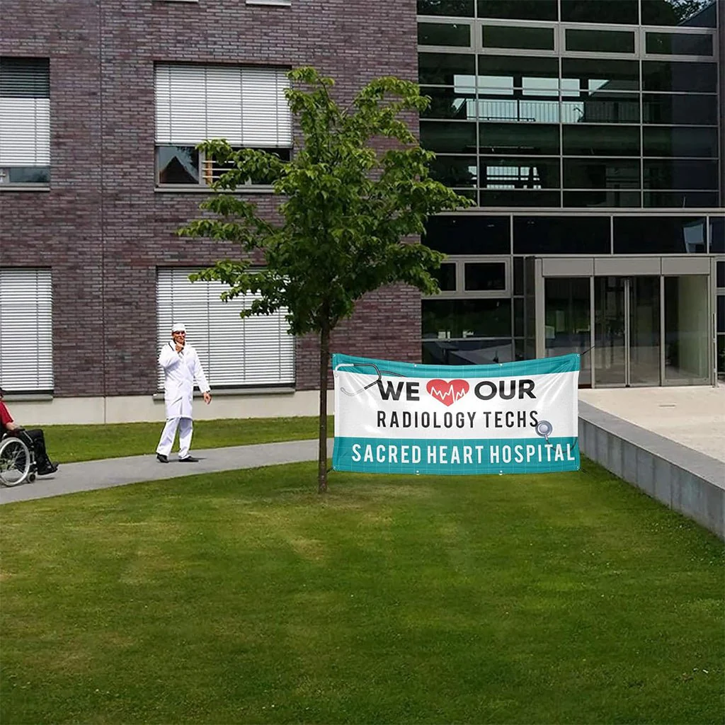 Custom 3x6 FT Medical Staff Hospital Banner - Image 2