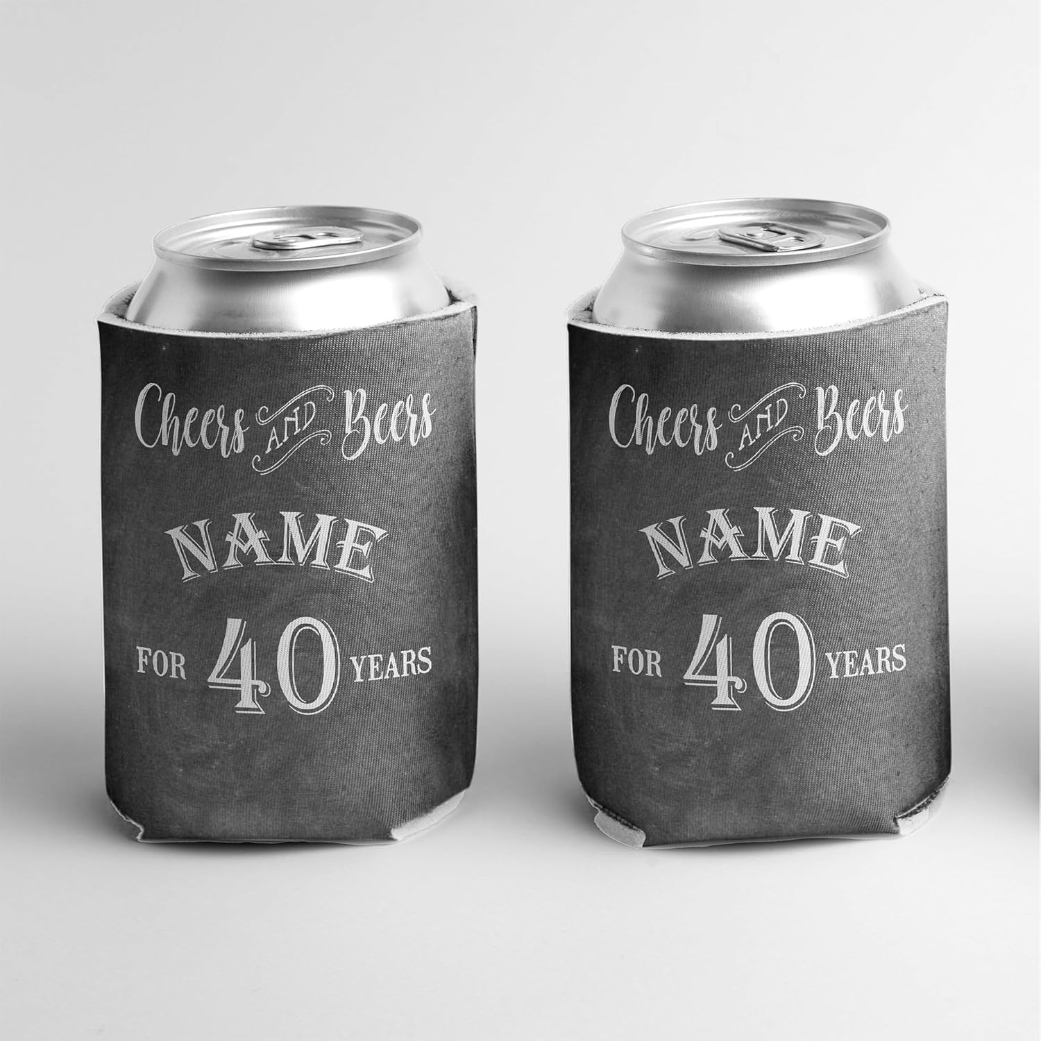 Custom Birthday Can Coolers, Cheers and Beers - Image 7