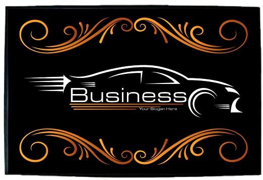 Personalized Auto Shop Door Mat - 24x36 Inches - Image 3
