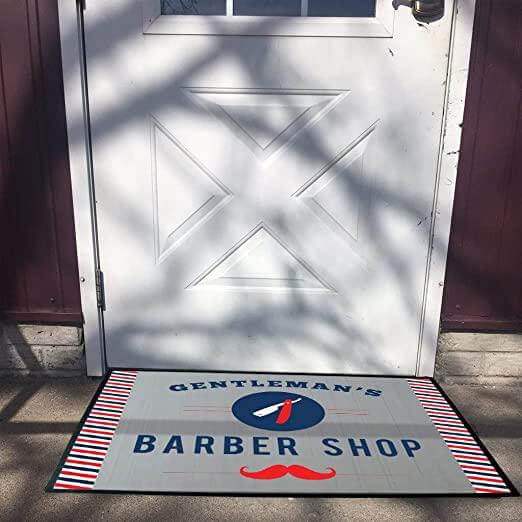 Custom Barber Shop Doormat - Image 4