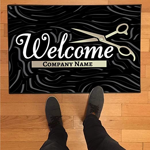 Custom Beauty Salon Doormat