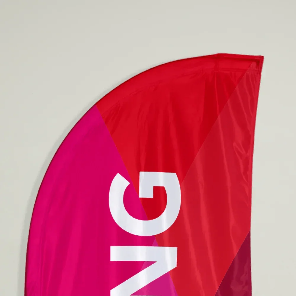 Custom Feather Flag - Blade Shape - Image 3