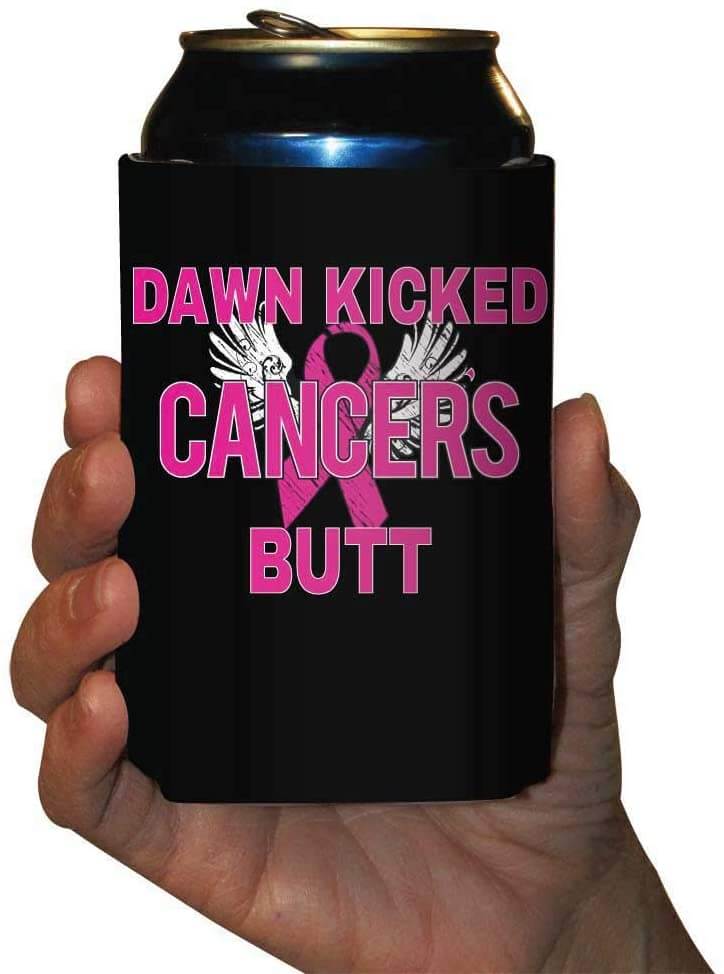 Custom Breast Cancer Survivor Can Cooler Pack