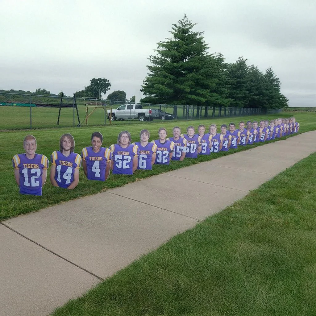 Team Player Photo Plastic Cutouts - Image 15